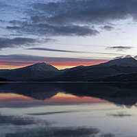 Buy canvas prints of Sunrise on Loch Fyne by Rich Fotografi 