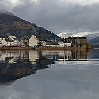 Buy canvas prints of Reflections of Inveraray by Rich Fotografi 