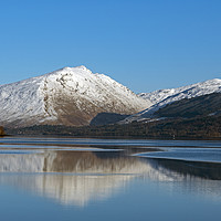 Buy canvas prints of Snow on the Argyll Hills by Rich Fotografi 