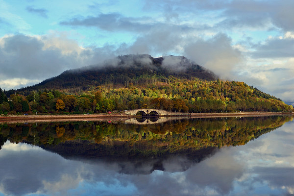 Autumn on Loch Shira Picture Board by Rich Fotografi 