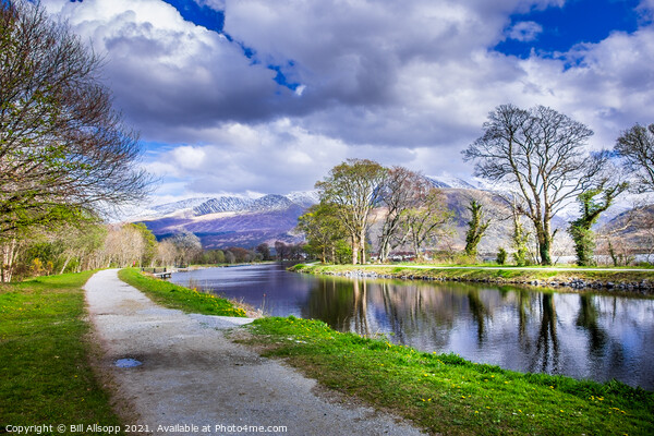 The Caledonian canal. Picture Board by Bill Allsopp