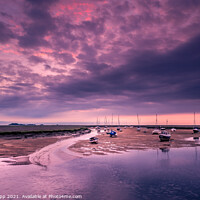 Buy canvas prints of Red sky in the morning. by Bill Allsopp
