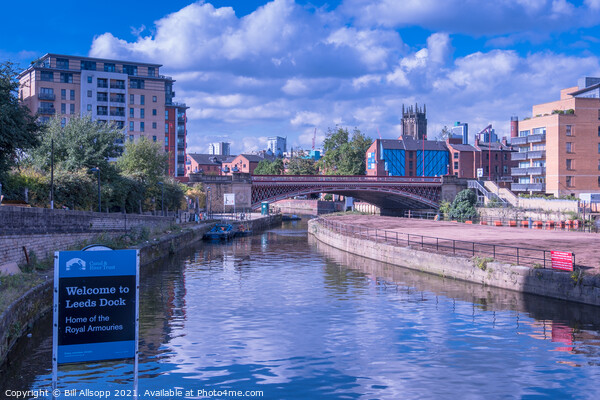 Leeds Docks. Picture Board by Bill Allsopp