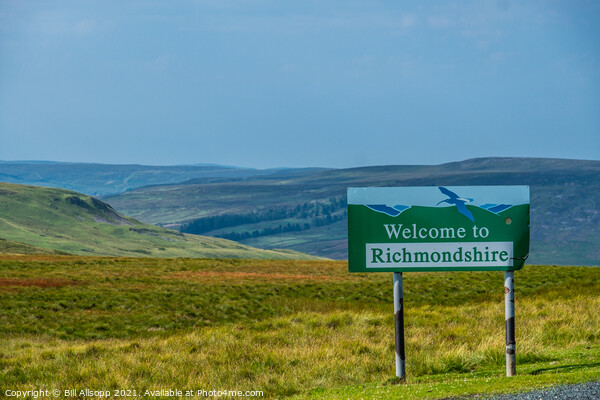 Welcome to Richmondshire. Picture Board by Bill Allsopp