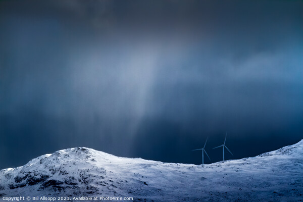 Snowstorm Picture Board by Bill Allsopp