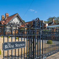 Buy canvas prints of The Royal Station. by Bill Allsopp