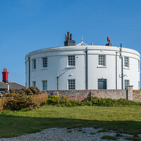 Buy canvas prints of The round house. by Bill Allsopp