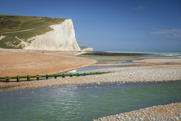 The other chalk cliffs. Picture Board by Bill Allsopp