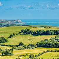 Buy canvas prints of Purbeck to Lulworth. by Bill Allsopp