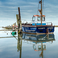 Buy canvas prints of Boats at the jetties. by Bill Allsopp