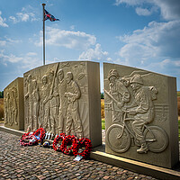 Buy canvas prints of Memorial to the 10th #4 by Bill Allsopp