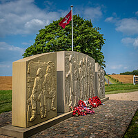 Buy canvas prints of Memorial to the 10th #3 by Bill Allsopp