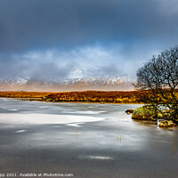 Buy canvas prints of Lochan na h'Achlaise by Bill Allsopp