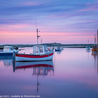 Buy canvas prints of A fine end to the day. by Bill Allsopp