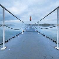 Buy canvas prints of Gangway perspective. by Bill Allsopp
