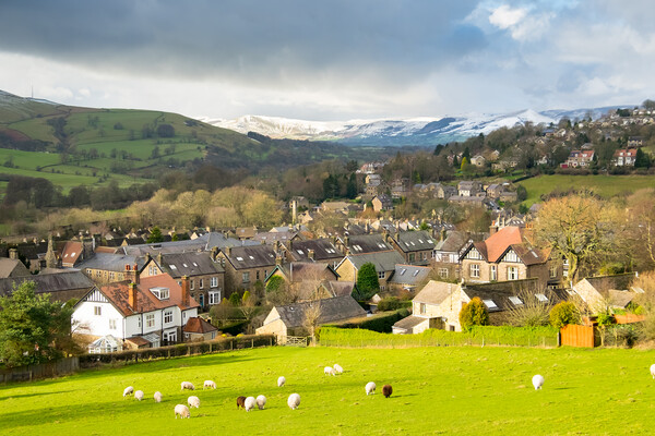 View of Hathersage. Picture Board by Bill Allsopp