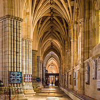 Buy canvas prints of Exeter Cathedral by Bill Allsopp