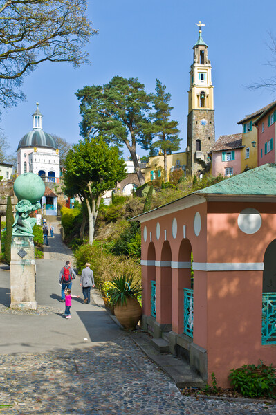 Portmeirion, Wales Picture Board by Bill Allsopp
