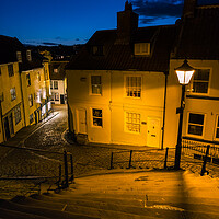 Buy canvas prints of Twilight in Whitby by Bill Allsopp