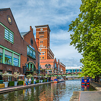 Buy canvas prints of Brindley Place by Bill Allsopp