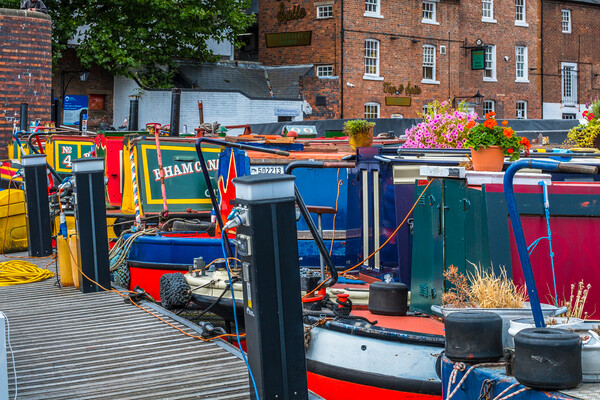 Colours on the canal  Picture Board by Bill Allsopp