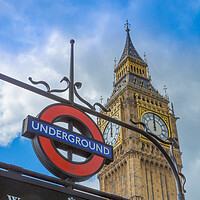 Buy canvas prints of Westminster Icons. by Bill Allsopp