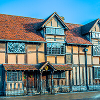 Buy canvas prints of Shakespeare's birthplace by Bill Allsopp