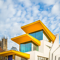 Buy canvas prints of Architectural contrasts by Bill Allsopp