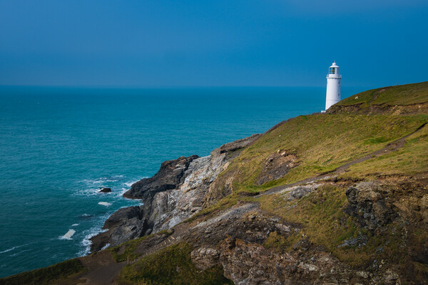 Trevose Head Lighthouse. Picture Board by Bill Allsopp