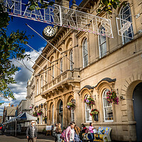 Buy canvas prints of Loughborough Town Hall. by Bill Allsopp