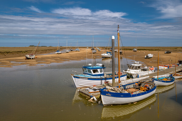 Low Tide at Wells. Picture Board by Bill Allsopp