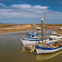 Buy canvas prints of Low Tide at Wells. by Bill Allsopp