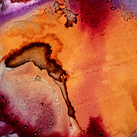 Buy canvas prints of A colourful abstract painting. by Bill Allsopp