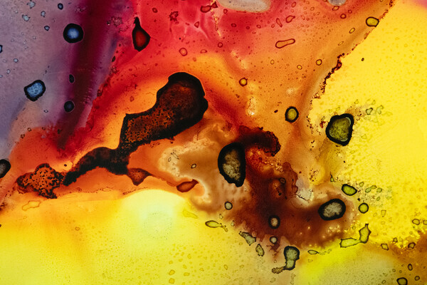 Alcohol ink abstract. Picture Board by Bill Allsopp
