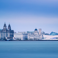 Buy canvas prints of Liverpool waterfront. by Bill Allsopp