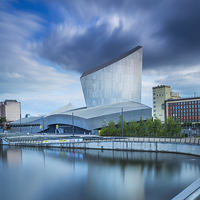Buy canvas prints of  The Imperial War Museum North at Salford Quays. by Bill Allsopp