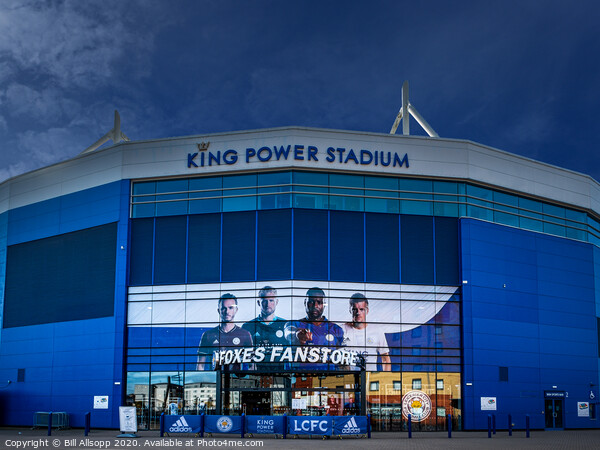 The King Power Stadium Picture Board by Bill Allsopp