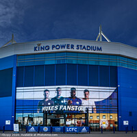 Buy canvas prints of The King Power Stadium by Bill Allsopp