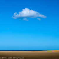 Buy canvas prints of The white cloud. by Bill Allsopp