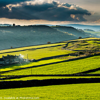 Buy canvas prints of Peak District cottages. by Bill Allsopp