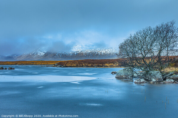 Lochan na h'Achlaise. Picture Board by Bill Allsopp