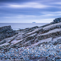 Buy canvas prints of View to Steep Holm Island. by Bill Allsopp