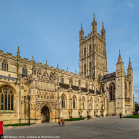 Buy canvas prints of Gloucester Cathedral. by Bill Allsopp