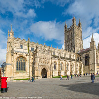 Buy canvas prints of Gloucester Cathedral. by Bill Allsopp