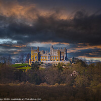 Buy canvas prints of View of Belvoir castle. by Bill Allsopp
