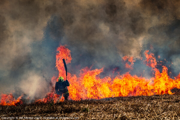 Fire! Picture Board by Bill Allsopp