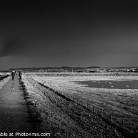 Buy canvas prints of Storm light over the bank. by Bill Allsopp