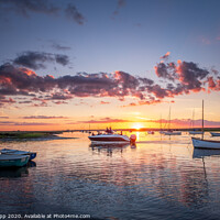 Buy canvas prints of End of a perfect day. by Bill Allsopp