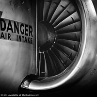 Buy canvas prints of Danger - Air Intake. by Bill Allsopp