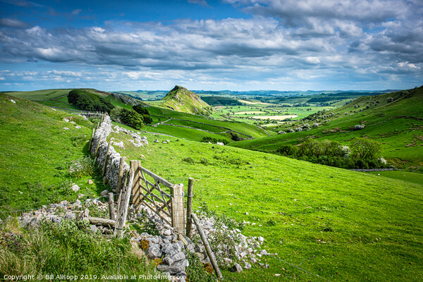 View to Chrome Hill. Picture Board by Bill Allsopp